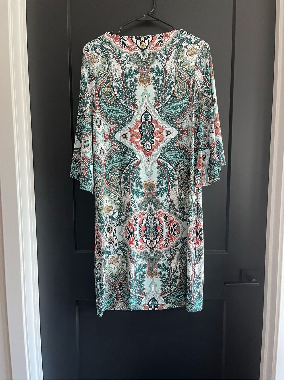 Chico’s MultiColor Paisley Medallion Print Shift dress Size 1 US (Size 8/10) - Picture 4 of 4